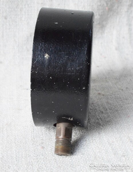 Manometer 0 - 40bar bottom, industrial measuring device, pressure gauge, strain gauge part, instrument 15.3 x 6.5 cm