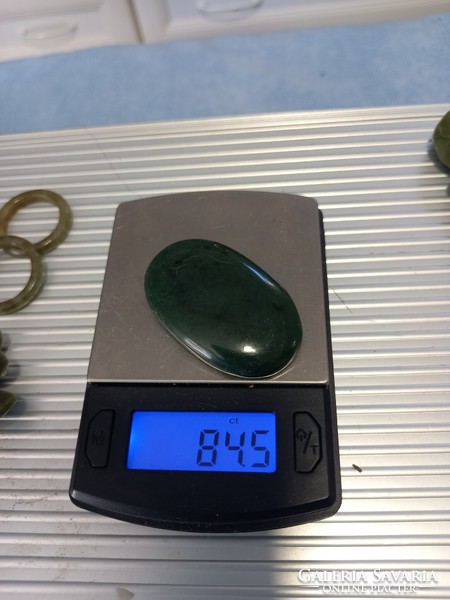 Jade oval kaboson gemstone