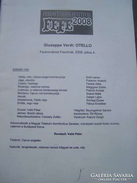 Verdi Otello text book 2008