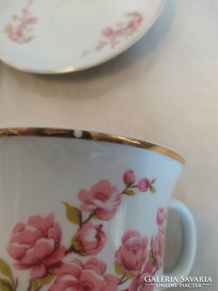 Antique Romanian porcelain tea set