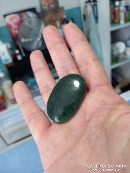 Jade oval kaboson gemstone