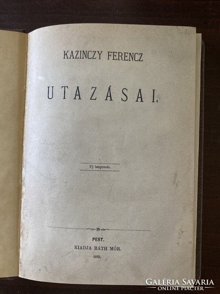 Kazinczy Ferencz utazásai
