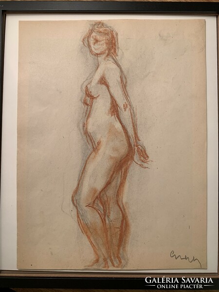 Margit Gräber (1895-1993) - double graphic female nude