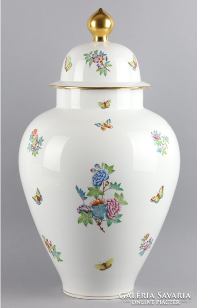 Model number 6571, huge Herend va pattern vase floor vase, giant vase