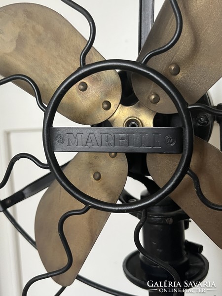 Antique Marelli floor fan