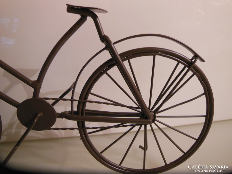 Clock - bicycle - new - metal - 31 x 22 x 3 cm - vintage