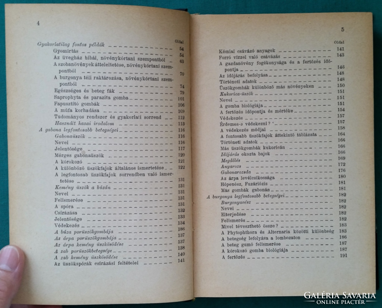 'Dr. Jenő Bernátsky: introduction to the elements of plant pathology - diseases of the most important economic plants