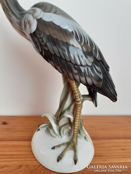 H. Meisel, Rosenthal: Heron porcelain sculpture