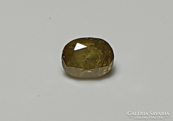 Fancy gold diamond 0.11 Carat.