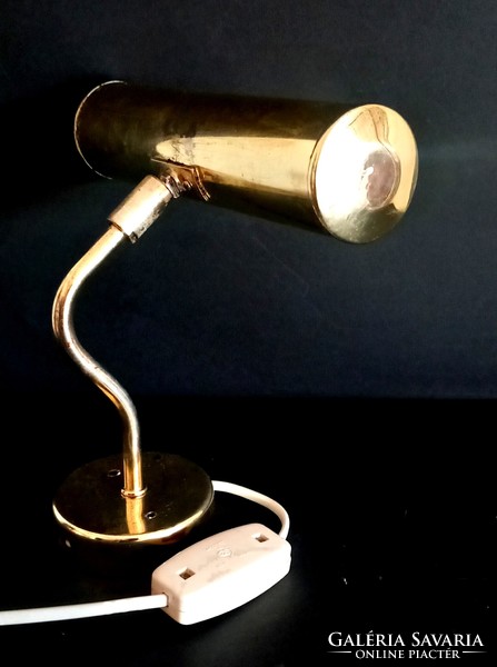 Réz fali lámpa, vintage Massive ALKUDHATÓ