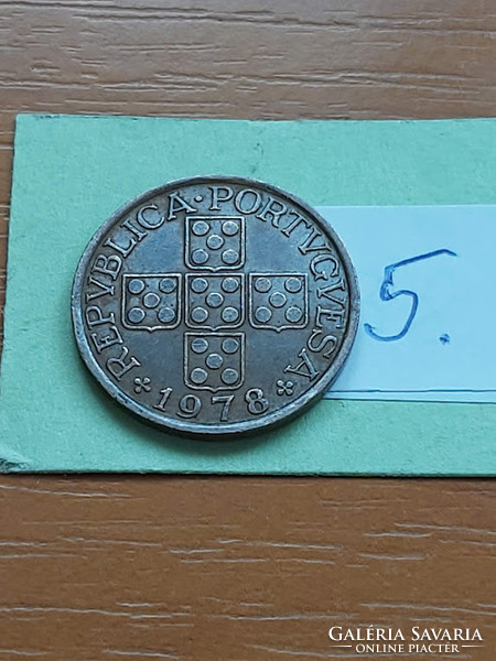 Portugal 50 centavos 1978 bronze 5