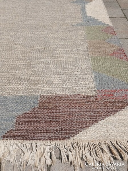 Handmade kelim carpet is negotiable