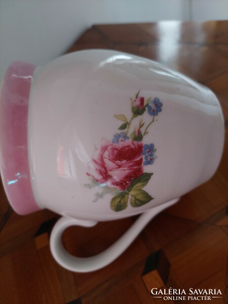 Bunch large 14 cm porcelain pink - forget-me-not pattern rare from 1914