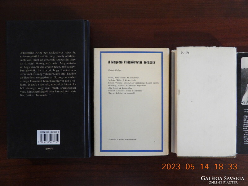 Gabriel Garcia Marquez kötetek eladók