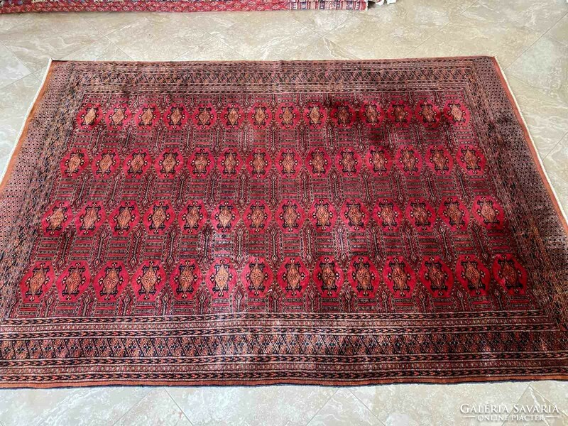 Pakistan Bokhara 3ply exkluzív szőnyeg 272x184 cm