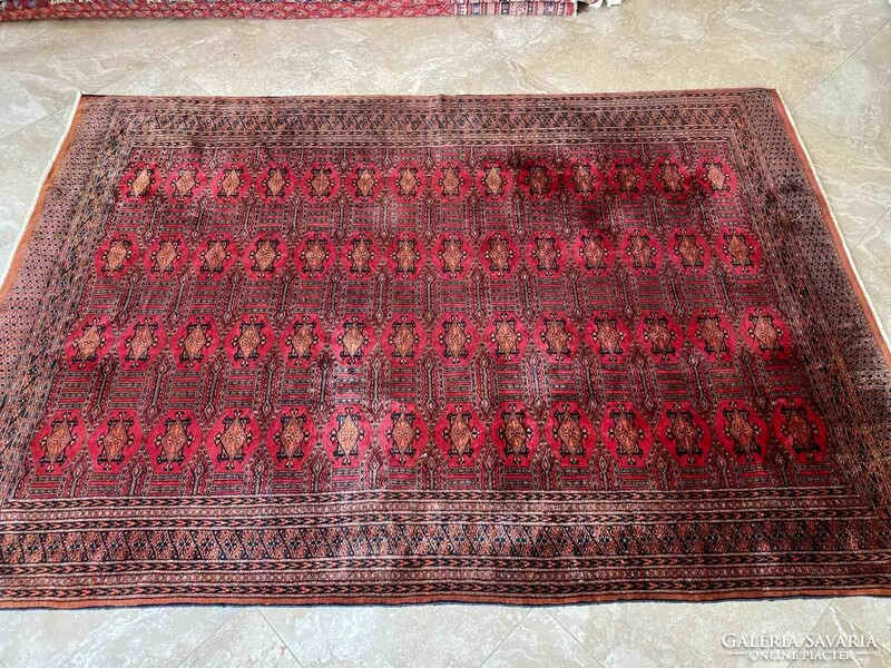 SZ1475 Pakistan Bokhara 3ply exkluzív szőnyeg 272x184 cm