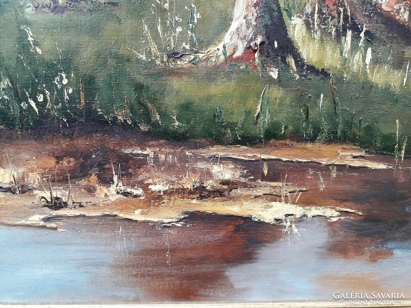 Csővár Pál landscape / painting.