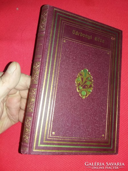 Antik 1923 Gárdonyi : Géza Dávidkáné - RITKA sorszámozott példány - könyv a képek szerint  Dick Manó