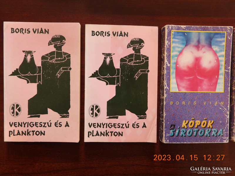 Boris Vian könyvcsomag eladó