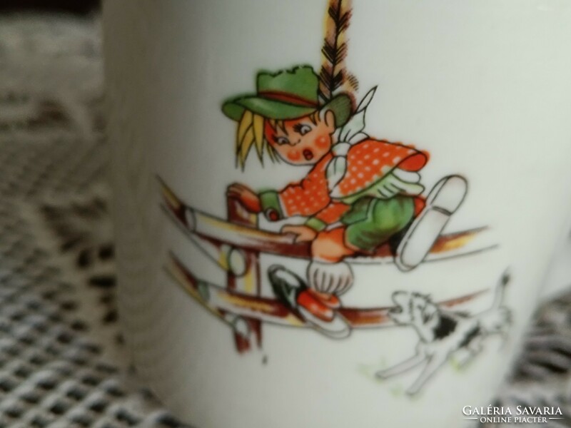 Fairy tale Zsolnay mug