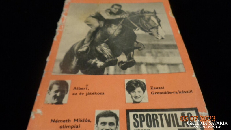 Sports world 67. Capable sports magazine from 1967