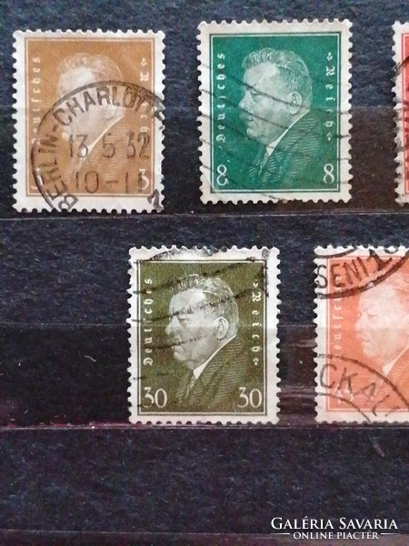 Német birodalom bélyeg 1928