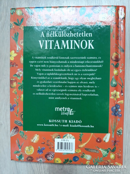A nélkülözhetetlen vitaminok