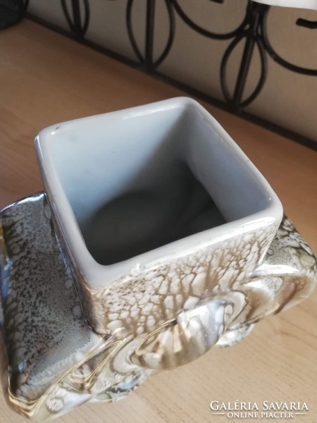 Jelzett régi porcelán váza