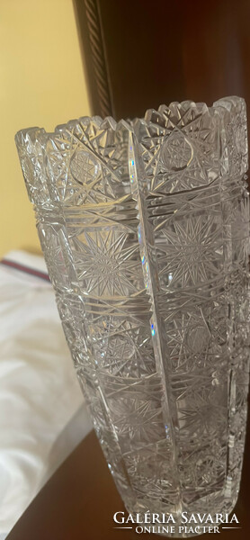 Lead crystal vases of various shapes and styles