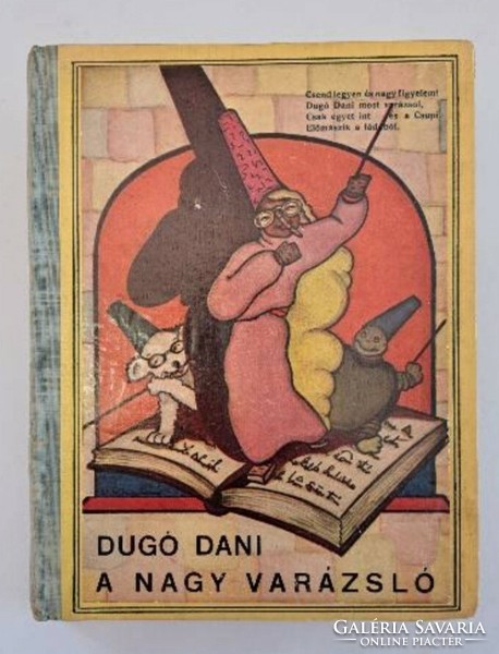 Ritka!! Antik Z. Tábori Piroska: Dugó Dani a nagy varázsló, 1930-as évek