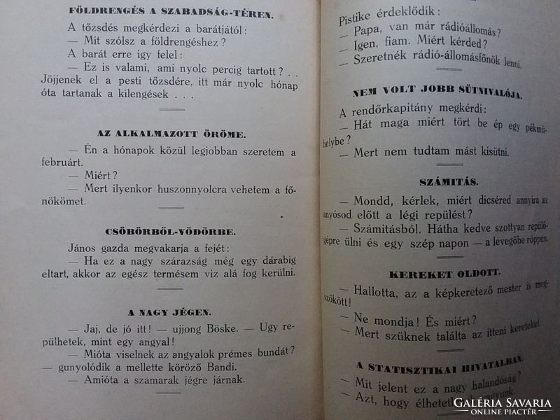 Gyula Csergő: you will laugh! (1926)