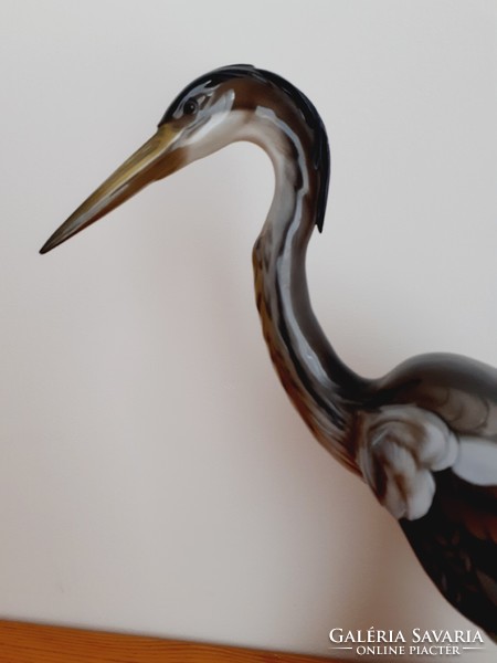 H. Meisel, Rosenthal: Heron porcelain sculpture