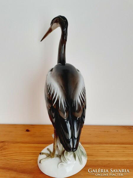 H. Meisel, Rosenthal: Heron porcelain sculpture