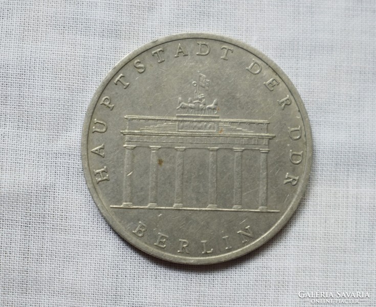 5 Márka , Német Demokratikus Köztársaság , 1971 , érme , pénz , Berlin , A , DDR