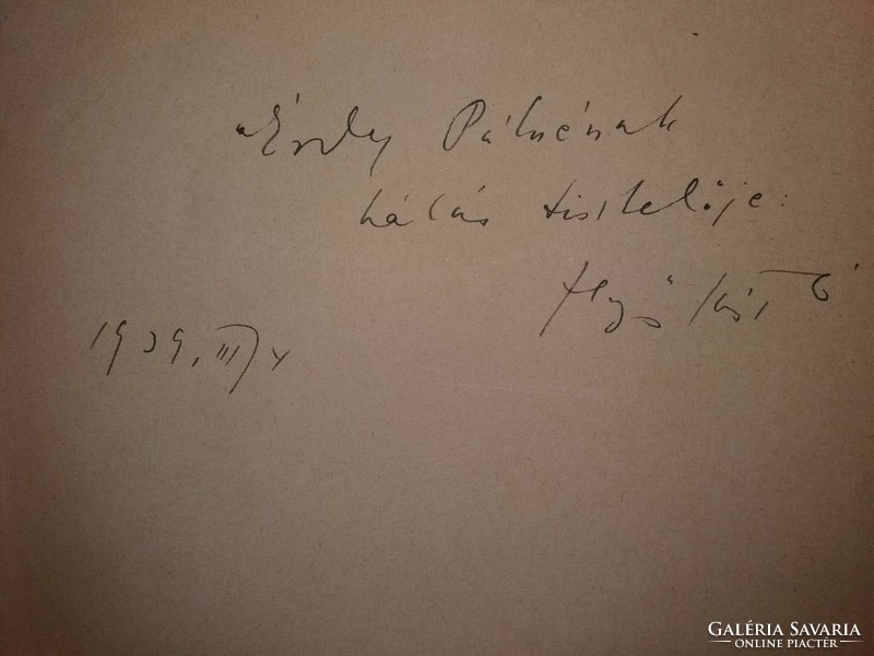 Antik 1939 Fenyő László: HŰSÉG verses kötet saját első kiadás dedikált..RITKA a képek szerint