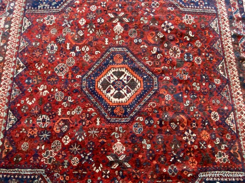 Iran shiraz semiantik carpet 290x207 cm