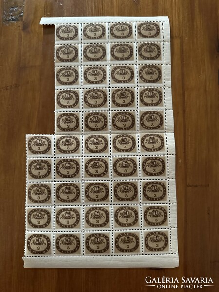 Stamp sheets 1946