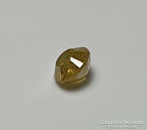 Fancy gold diamond 0.31 Carat.