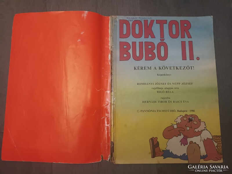 Dr Bubó's book