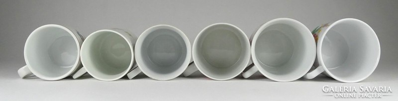 1N540 Retro vegyes porcelán bögre csomag 6 darab