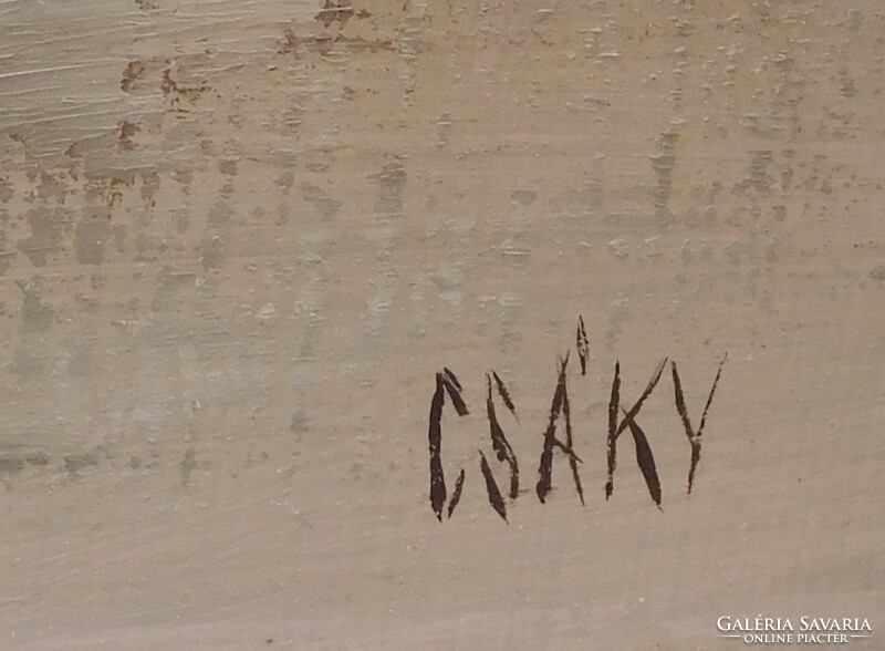 Csáky Lajos festmény