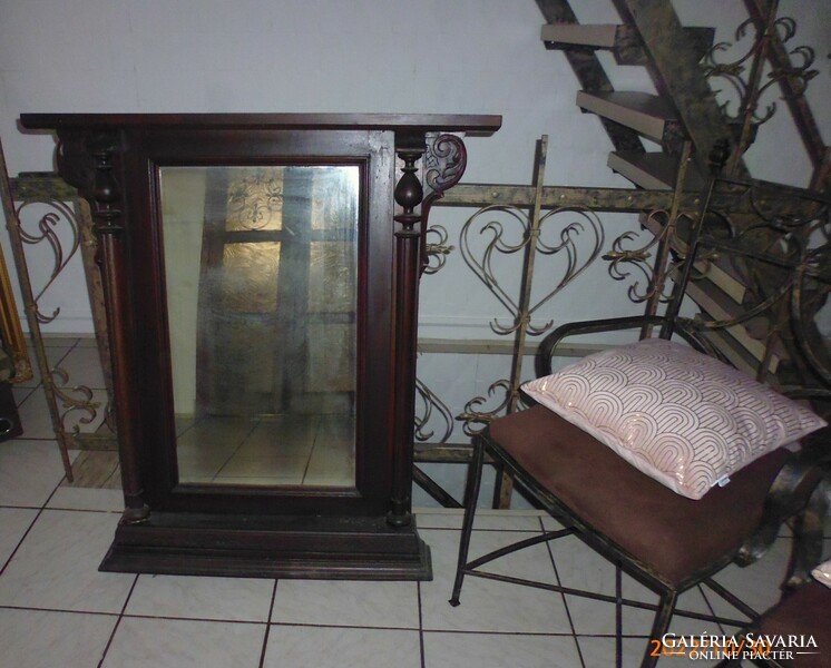 Beautiful antique large mirror.