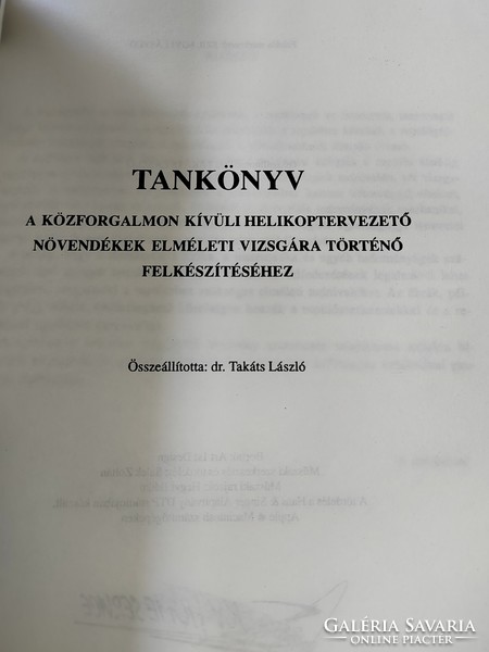 László Szilágy: handbook for pilots