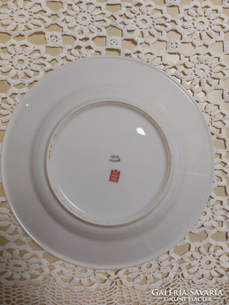 Hüttl tivadar large porcelain plate