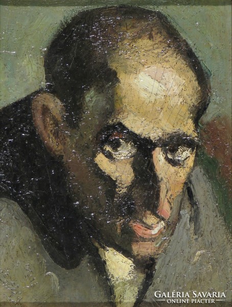 Magyar művész 1930 körül : Férfiportré