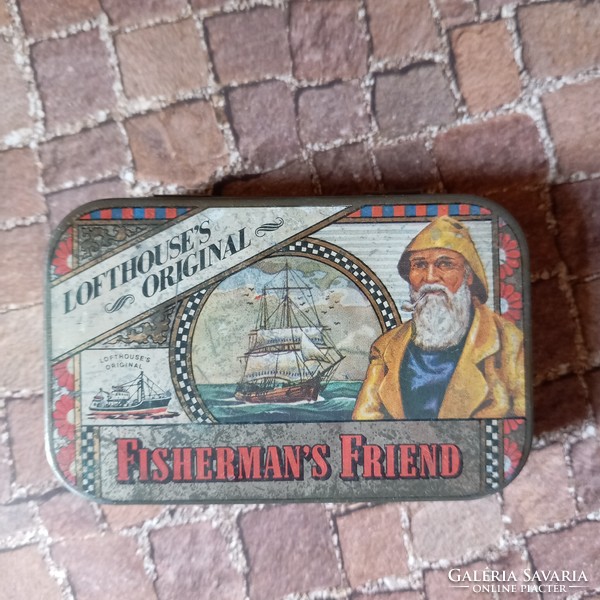 Fisherman's Friend pléh doboz, cukorkás, mindenes