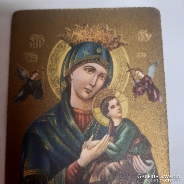 Mater perpetui succursus (mother of eternal help) prayer card