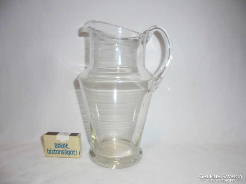 Old glass jug - medium size