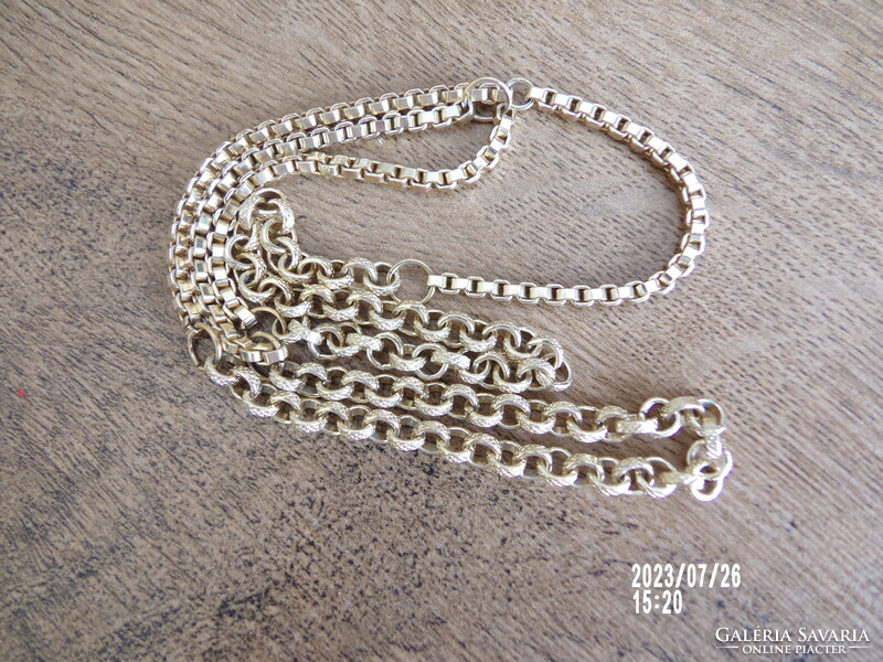 Very nice gold plated necklace