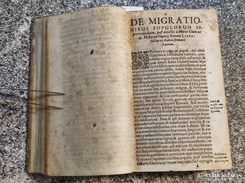 Historiae Florentinae Nicolai Machiavelli.. (Firenze története). Salsburg. Lazarus Zetner 1610